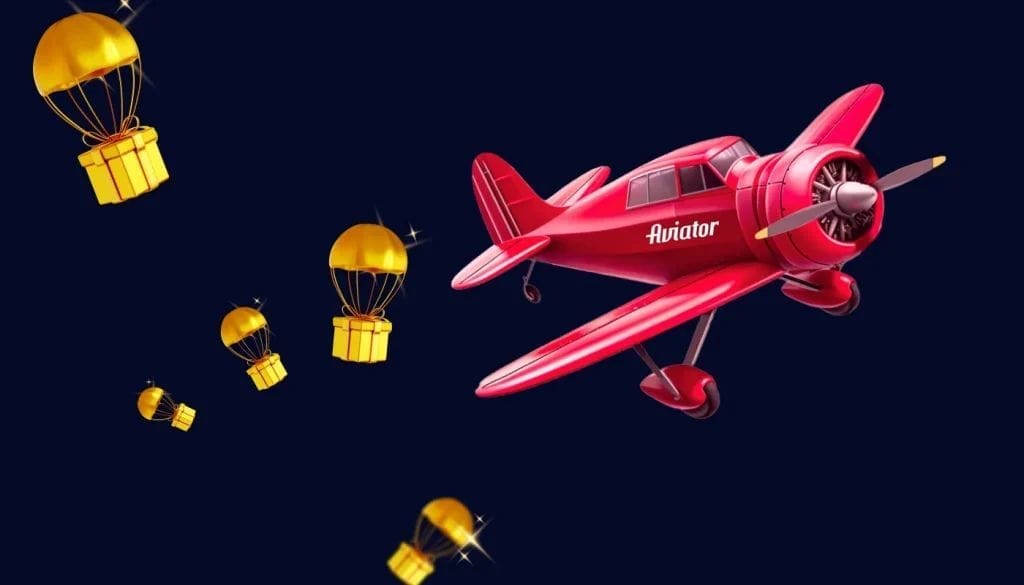 Aviator plane and gifts